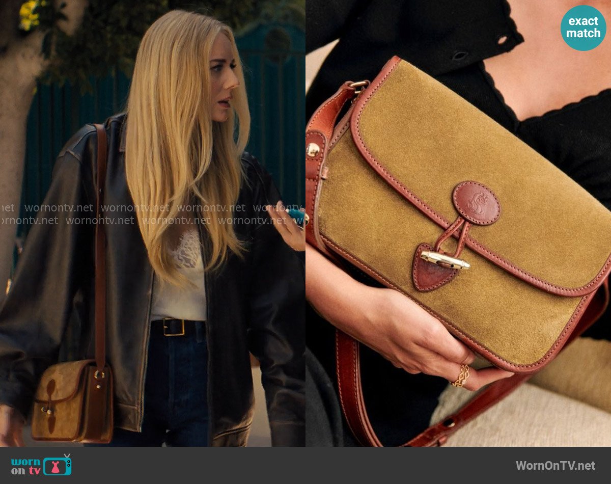 Sezane Milo Vintage Bag worn by Morgan (Justine Lupe) on Nobody Wants This