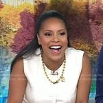 Sheinelle’s gold necklace on Today