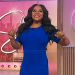 Sherri’s blue fringe dress on Sherri