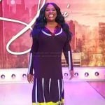 Sherri’s striped hem polo dress on Sherri