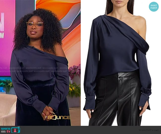 Simkhai Alice Off-The-Shoulder Top worn by Jennifer Hudson on The Jennifer Hudson Show