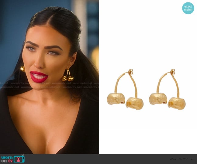 Simuero Cerezas Earrings worn by Bre Tiesi on Selling Sunset