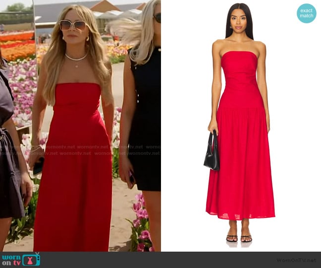 Sndys Stella Maxi Dress worn by Tamra Judge on The Real Housewives of Orange County