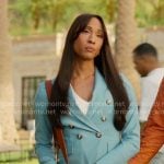 Sofia’s blue suit on Loot