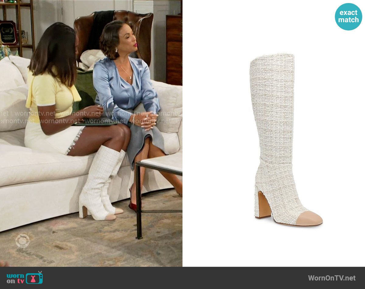 Laura’s boots on Beyond the Gates