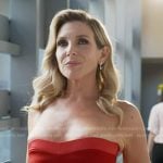 Tricia's red strapless dress on 9-1-1