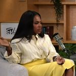 Sheryl Lee Ralph’s yellow stripe shrit and skirt on Today
