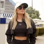 Tamra’s black tank and jacket on The Real Housewives of Orange County