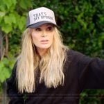 Tamra’s black ribbed sweater on The Real Housewives of Orange County