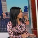 Dr. Tara Narula’s pink print shirtdress on Good Morning America