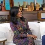 Dr. Tara Narula’s printed mesh dress on Good Morning America