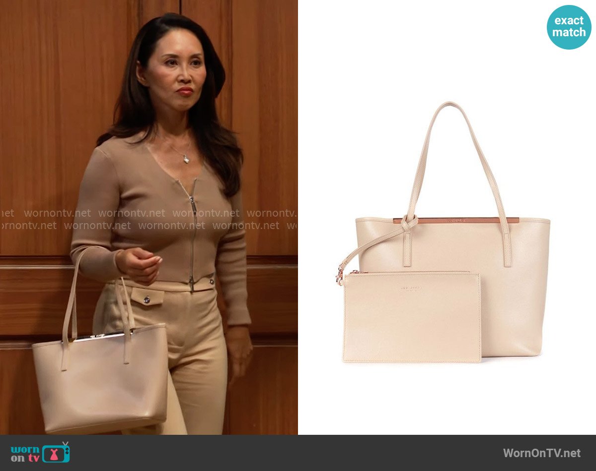 Ted Baker Isbell Bag worn by Li Finnegan (Naomi Matsuda) on The Bold and the Beautiful