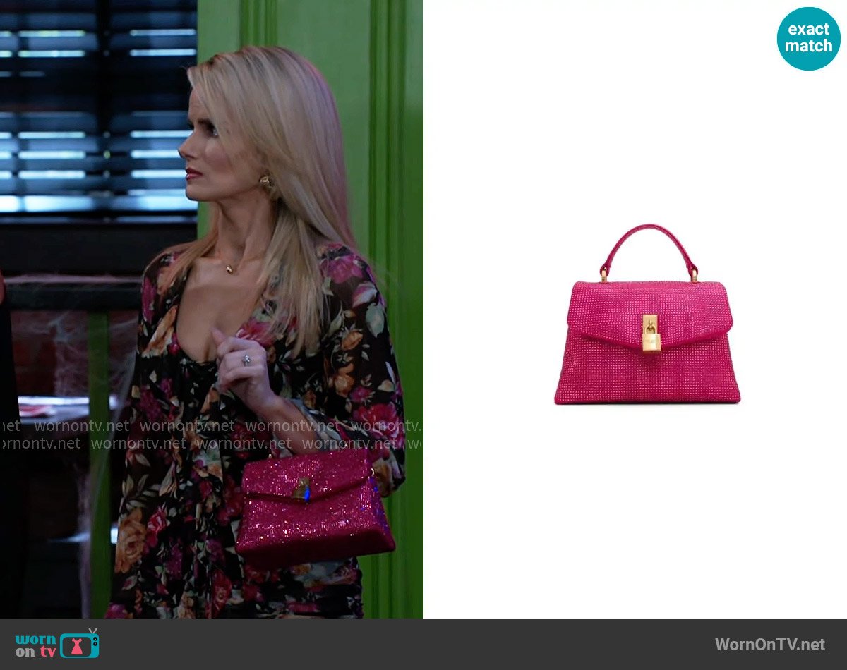 Ted Baker Poppy Satchel worn by Vanessa McBride (Lauren Buglioli) on Beyond the Gates