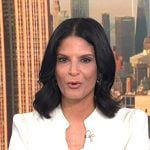 Darlene's white tie detail long sleeve dress on Today