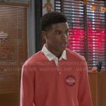Tyrell’s red Athletic Club shirt on Beyond the Gates