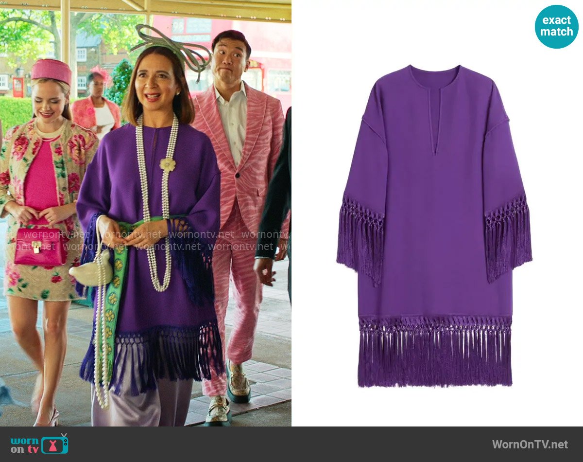 Molly’s purple fringed dress on Loot