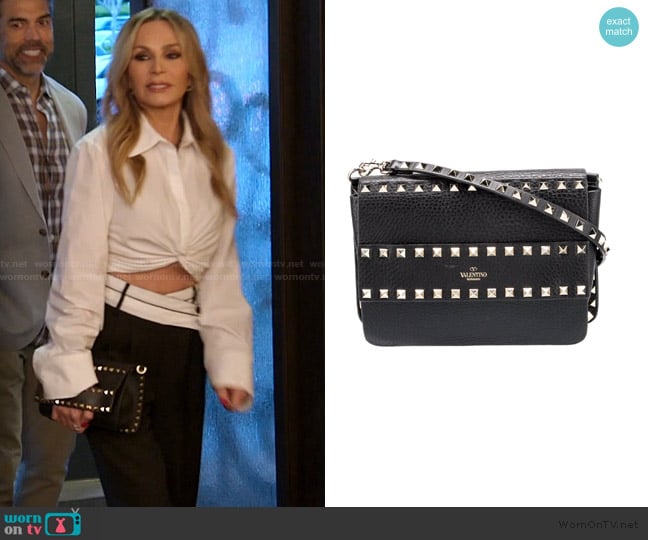 Valentino Rockstud Crossbody Bag worn by Tamra Judge on The Real Housewives of Orange County