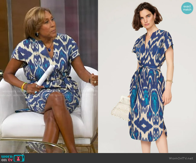 Vanessa Bruno Amarilla Dress worn by Robin Roberts on Good Morning America