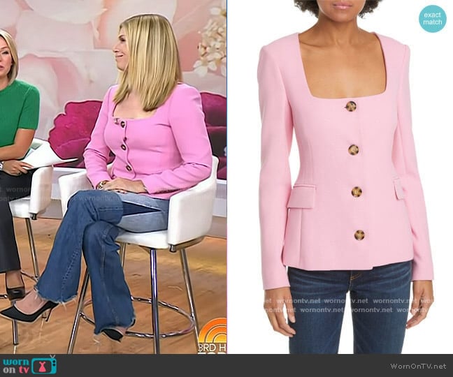 Veronica Beard Ria Jacket worn by Jill Martin on Today