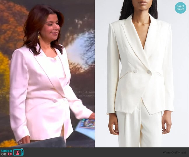 Veronica Beard Rickie Jacket worn by Ana Navarro on The View