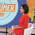 Vicky’s black cutout pumps on Today