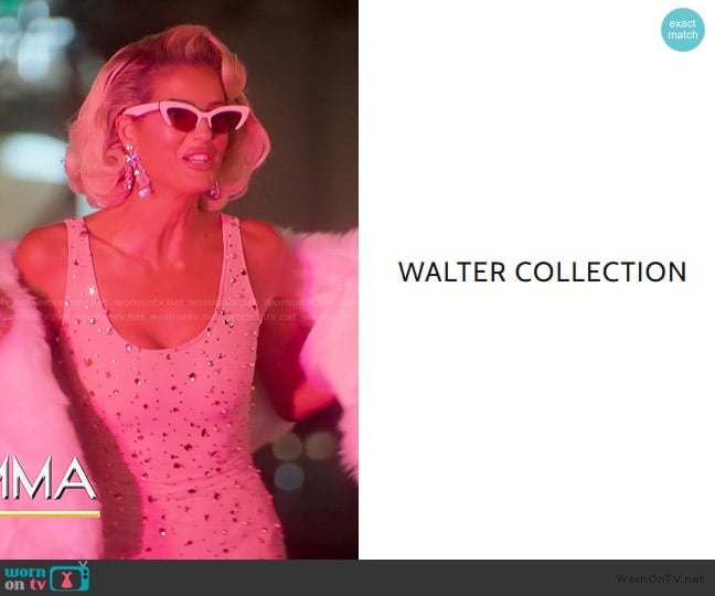 Walter Collection Custom Dress worn by Emma Hernan on Selling Sunset