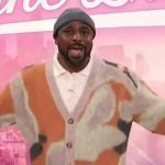 Wayne Brady’s printed cardigan on Sherri