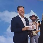 Willie Geist’s white and green sneakers on Today