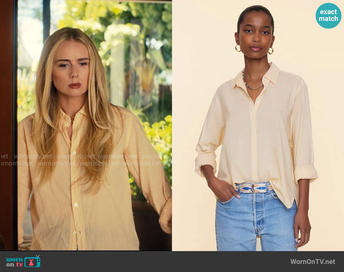 Xirena Beau Shirt in Mellow worn by Morgan (Justine Lupe) on Nobody Wants This