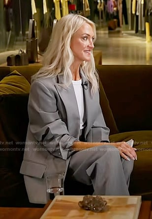 Zanna Roberts Rassi’s grey blazer on Today