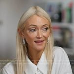 Zanna Roberts Rassi’s silver link earrings on Today