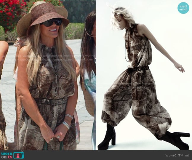  Zara Studio Summer 2022 Collection worn by Heather Gay on The Real Housewives of Salt Lake City