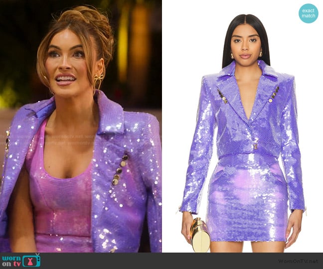 Zhivago Heated Activated That Old Houdini Magic Jacket worn by Chrishell Stause on Selling Sunset