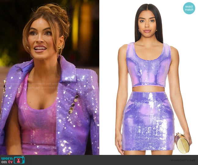 Zhivago Heated Activated That Old Houdini Magic Top worn by Chrishell Stause on Selling Sunset