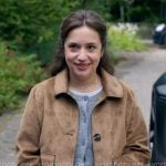 Abby’s suede jacket on Ghosts