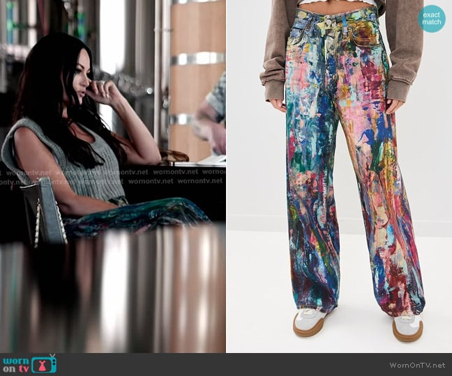 Acne Studios 1981 Jeans worn by Lisa Barlow on The Real Housewives of Salt Lake City