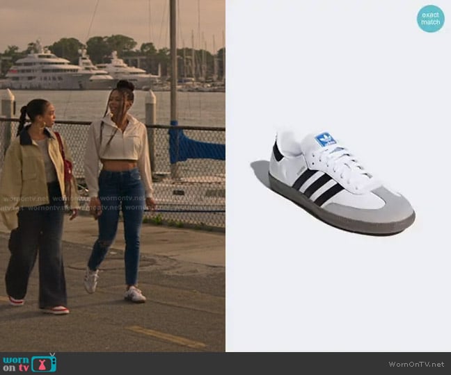 Adidas Gender Inclusive Samba OG Sneaker worn by Jax Stewart (Emayatzy Corinealdi) on Reasonable Doubt