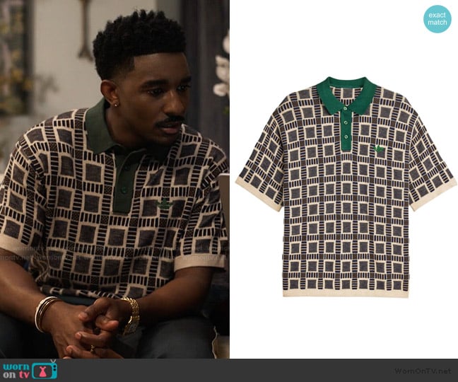 Adidas Originals x Brain Dead Trefoil SS25 worn by Jazz (Jordan L. Jones) on Bel-Air