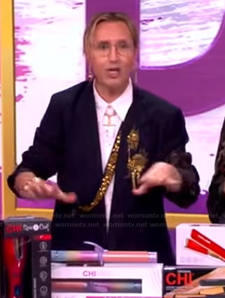 Adir Abergel’s embellished blazer on The View