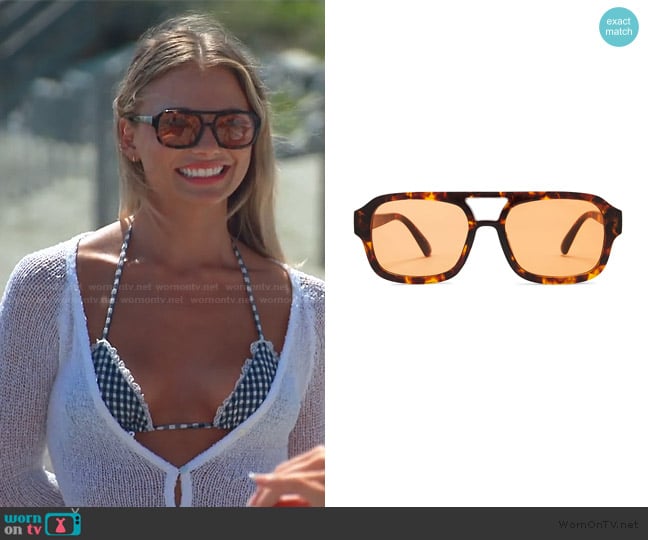 Aire Aquarius Sunglasses worn by Charley Manley on Southern Charm