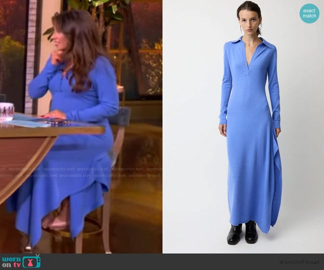 Akvas The Minerva cashmere wool blend dress worn by Alyssa Farah Griffin on The View