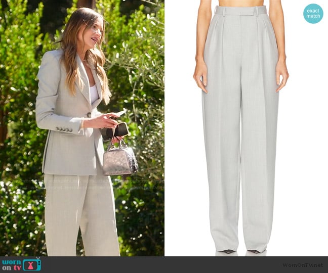 Alex Perry Tailored Trouser worn by Alanna Gold on Selling Sunset