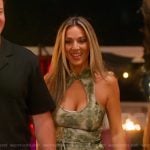 Alex’s green tie dye cutout dress on Selling the OC