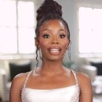 Venita’s white crystal embellished confessional dress on Southern Charm