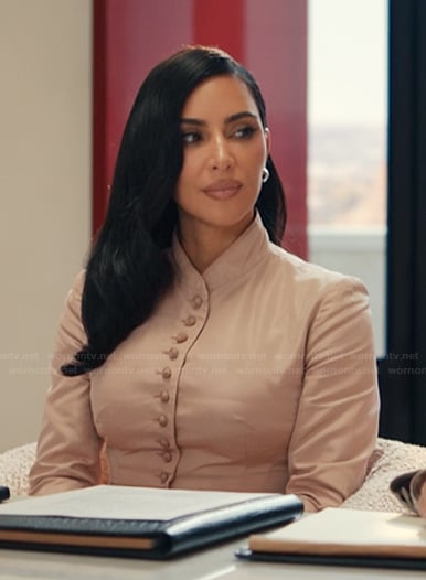 Allura's button front jacket on Alls Fair