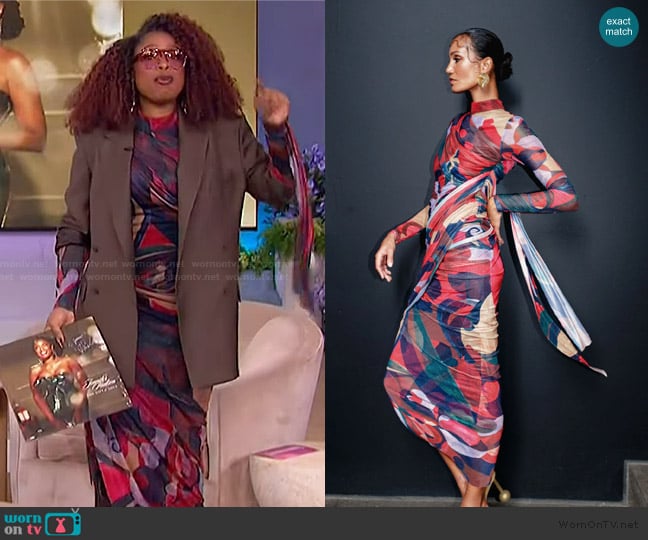 Andrea Iyamah Kala Dress worn by Jennifer Hudson on The Jennifer Hudson Show