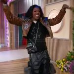 Big Freedia’s leather jacket on Sherri
