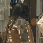 Layla’s embroidered jacket on The Secret Lives of Mormon Wives