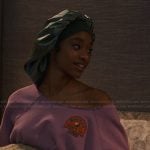 Ashley pink sweatshirt on Bel-Air