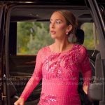 Ashtyn’s pink rhinestone dress on Selling the OC